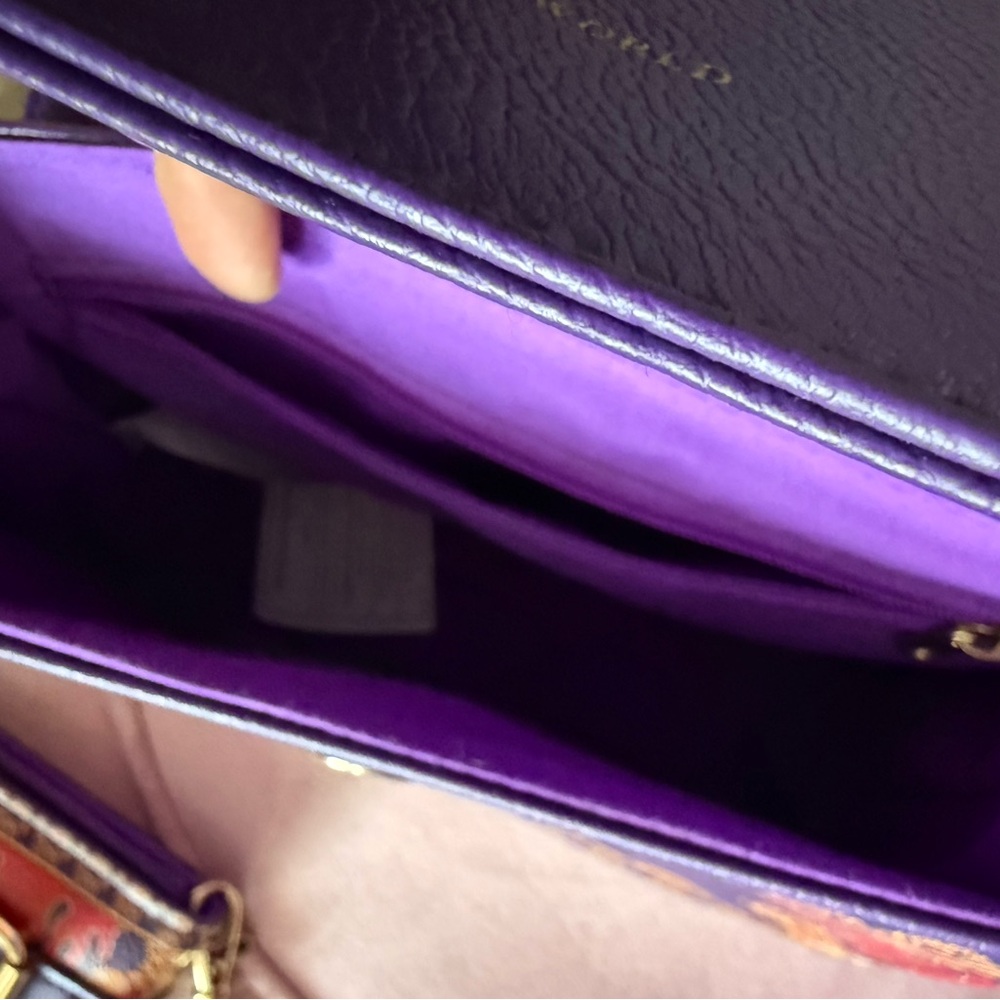 Purple and Red Women's Bag Set - Picture 4 of 7